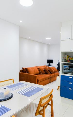 Apartamento à venda com 56m², 2 quartos e 1 vagaSala