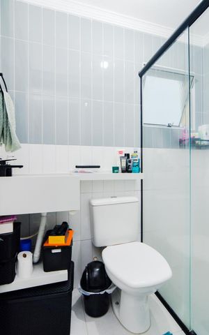 Apartamento à venda com 56m², 2 quartos e 1 vagaBanheiro da Suíte