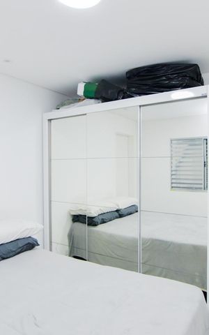 Apartamento à venda com 56m², 2 quartos e 1 vagaQuarto 2 - Suíte