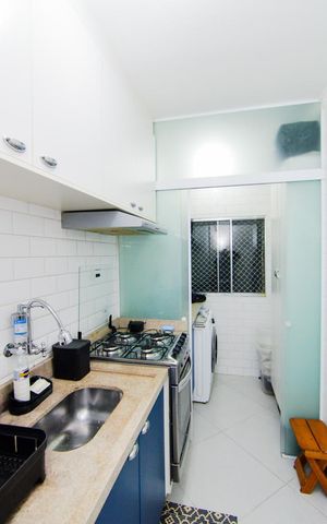 Apartamento à venda com 56m², 2 quartos e 1 vagaCozinha