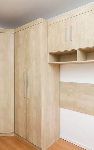Apartamento à venda com 44m², 2 quartos e 1 vagaQuarto 1 - Armários