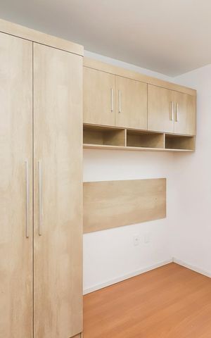 Apartamento à venda com 44m², 2 quartos e 1 vagaQuarto 1