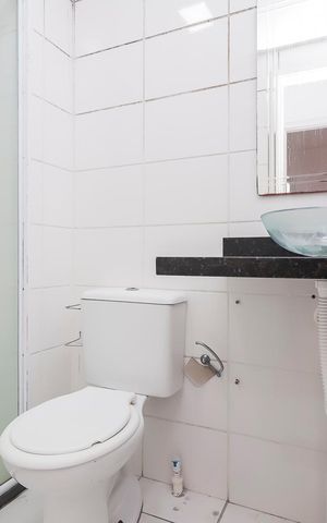 Apartamento à venda com 44m², 2 quartos e 1 vagaBanheiro