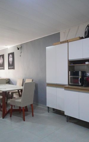 Casa à venda com 80m², 2 quartos e 1 vagaCozinha