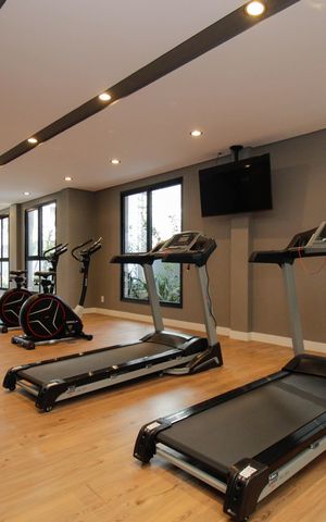 Studio à venda com 25m², 1 quarto e sem vaga Studio à venda com 25m², 1 quarto e sem vagaAcademia