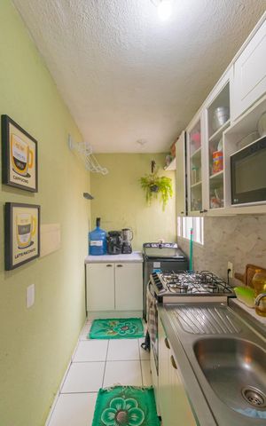 Apartamento à venda com 41m², 2 quartos e 1 vagaCozinha e Área de Serviço
