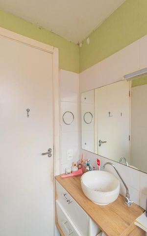 Apartamento à venda com 41m², 2 quartos e 1 vagaBanheiro