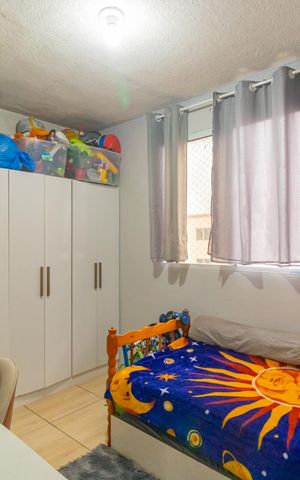 Apartamento à venda com 41m², 2 quartos e 1 vagaQuarto 1