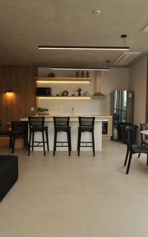 Apartamento à venda com 24m², 1 quarto e sem vagaÁrea comum - Salão de festas