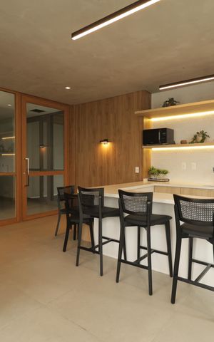 Apartamento à venda com 24m², 1 quarto e sem vagaÁrea comum - Salão de festas