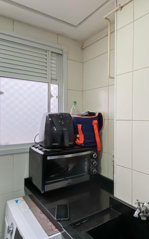 Apartamento à venda com 41m², 2 quartos e 1 vaga Apartamento à venda com 41m², 2 quartos e 1 vagaÁrea de Serviço
