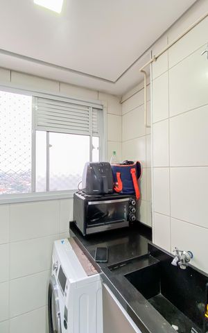Apartamento à venda com 41m², 2 quartos e 1 vaga Apartamento à venda com 41m², 2 quartos e 1 vagaÁrea de Serviço