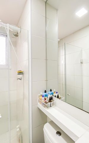 Apartamento à venda com 41m², 2 quartos e 1 vaga Apartamento à venda com 41m², 2 quartos e 1 vagaBanheiro