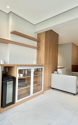 Apartamento à venda com 42m², 1 quarto e 1 vagaVaranda