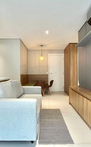 Apartamento à venda com 42m², 1 quarto e 1 vagaSala