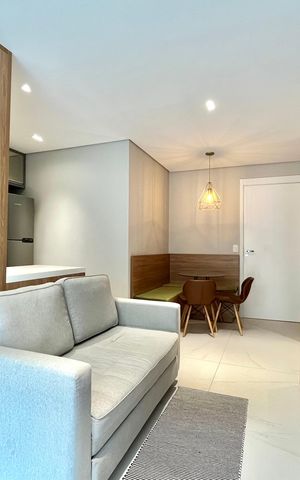 Apartamento à venda com 42m², 1 quarto e 1 vagaSala