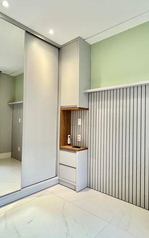 Apartamento à venda com 42m², 1 quarto e 1 vagaQuarto