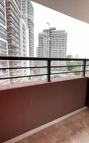 Studio para alugar com 26m², 1 quarto e sem vaga Studio para alugar com 26m², 1 quarto e sem vagaVaranda
