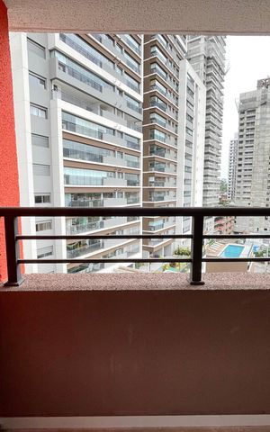 Studio para alugar com 26m², 1 quarto e sem vaga Studio para alugar com 26m², 1 quarto e sem vagaVaranda