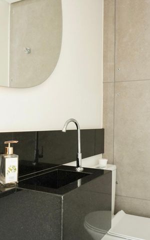 Apartamento à venda com 143m², 4 quartos e 3 vagas Apartamento à venda com 143m², 4 quartos e 3 vagasLavabo da sala