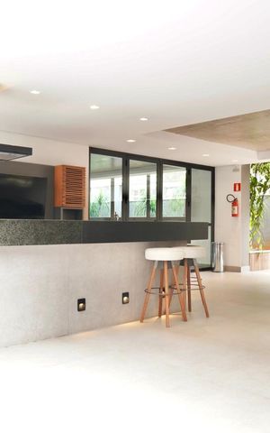 Apartamento à venda com 143m², 4 quartos e 3 vagas Apartamento à venda com 143m², 4 quartos e 3 vagasÁrea comum - Área Gourmet