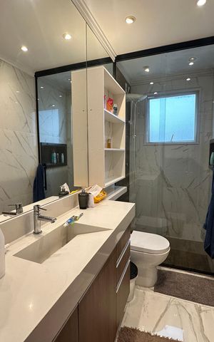 Casa de condomínio para alugar com 147m², 3 quartos e 2 vagas Casa de condomínio para alugar com 147m², 3 quartos e 2 vagasBanheiro