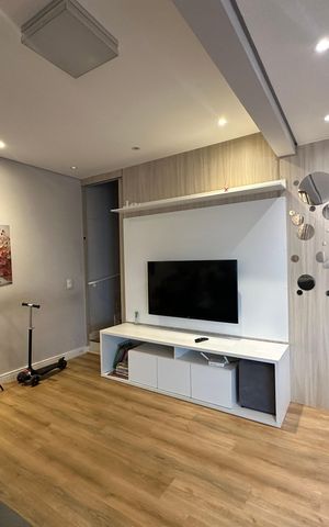 Casa de condomínio para alugar com 147m², 3 quartos e 2 vagas Casa de condomínio para alugar com 147m², 3 quartos e 2 vagasSala