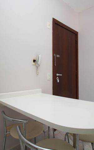 Studio para alugar com 38m², 1 quarto e 1 vaga Studio para alugar com 38m², 1 quarto e 1 vagaCozinha