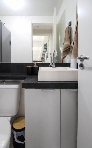 Apartamento à venda com 32m², 2 quartos e sem vaga Apartamento à venda com 32m², 2 quartos e sem vagaBanheiro