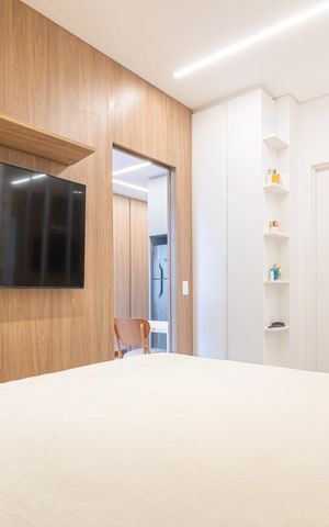 Apartamento à venda com 47m², 1 quarto e 1 vaga Apartamento à venda com 47m², 1 quarto e 1 vagaQuarto Suíte