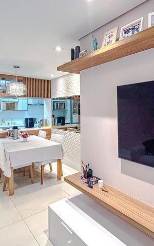 Apartamento à venda com 102m², 3 quartos e 2 vagasSala