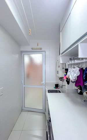 Apartamento à venda com 102m², 3 quartos e 2 vagasÁrea de Serviço