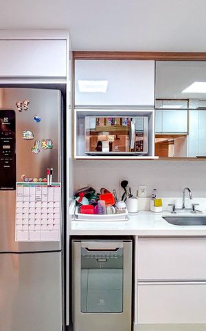 Apartamento à venda com 102m², 3 quartos e 2 vagasCozinha - Armários