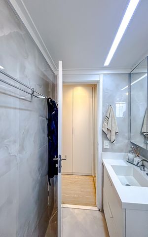 Apartamento à venda com 102m², 3 quartos e 2 vagasBanheiro da Suíte
