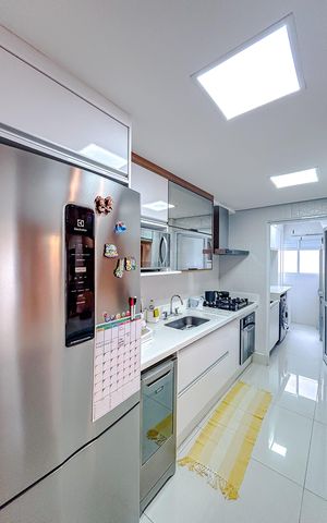 Apartamento à venda com 102m², 3 quartos e 2 vagasCozinha
