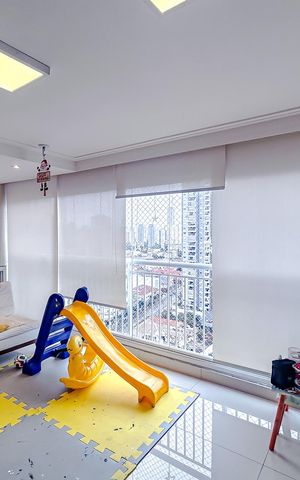 Apartamento à venda com 102m², 3 quartos e 2 vagasVaranda
