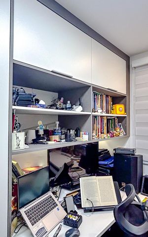 Apartamento à venda com 102m², 3 quartos e 2 vagasQuarto 3