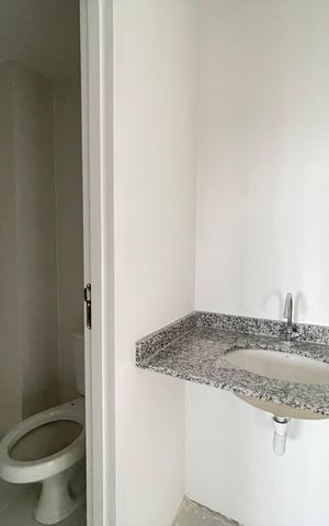 Apartamento à venda com 45m², 1 quarto e 1 vaga Apartamento à venda com 45m², 1 quarto e 1 vagaBanheiro