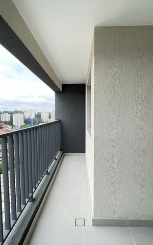 Apartamento à venda com 45m², 1 quarto e 1 vaga Apartamento à venda com 45m², 1 quarto e 1 vagaVaranda
