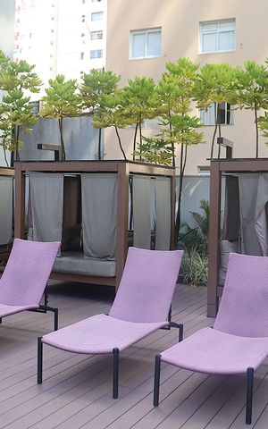 Studio à venda com 36m², 1 quarto e 1 vagaÁrea de Piscina