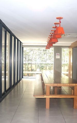 Studio à venda com 36m², 1 quarto e 1 vagaSalão de Festas 