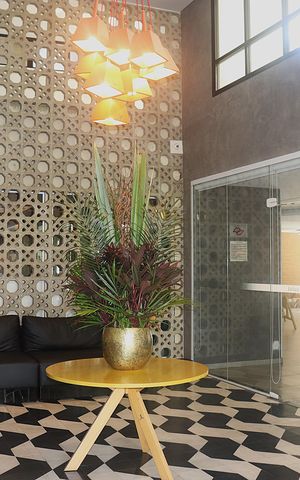 Studio à venda com 36m², 1 quarto e 1 vagaHall Social