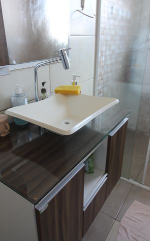 Casa à venda com 161m², 4 quartos e 2 vagasBanheiro Social casa 1