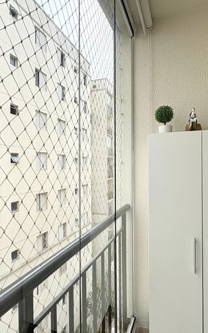 Apartamento à venda com 47m², 2 quartos e 1 vaga Apartamento à venda com 47m², 2 quartos e 1 vagaVaranda da Sala