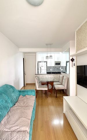 Apartamento à venda com 47m², 2 quartos e 1 vaga Apartamento à venda com 47m², 2 quartos e 1 vagaSala