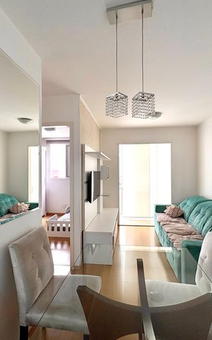 Apartamento à venda com 47m², 2 quartos e 1 vaga Apartamento à venda com 47m², 2 quartos e 1 vagaSala de Jantar