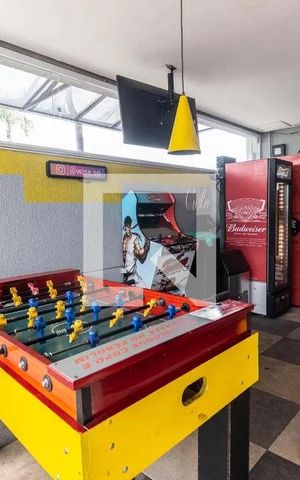 Studio à venda com 20m², 1 quarto e sem vaga Studio à venda com 20m², 1 quarto e sem vagaSalão de jogos