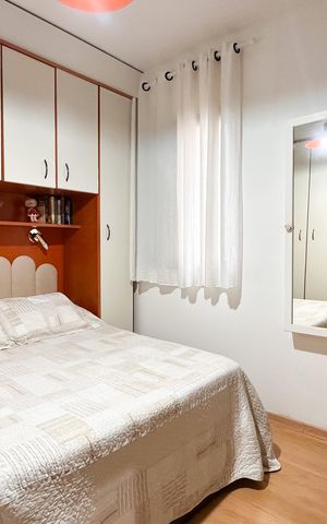 Apartamento à venda com 68m², 3 quartos e 1 vagaQuarto 1
