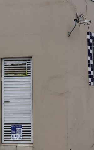 Casa para alugar com 40m², 1 quarto e sem vagaFachada e portão
