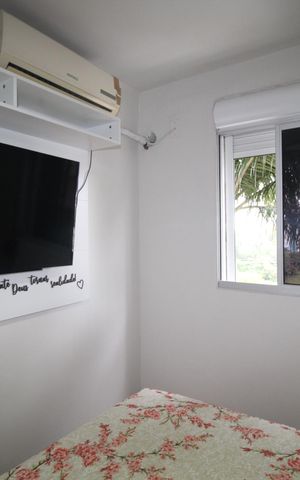 Apartamento à venda com 48m², 2 quartos e 1 vagaQuarto 2